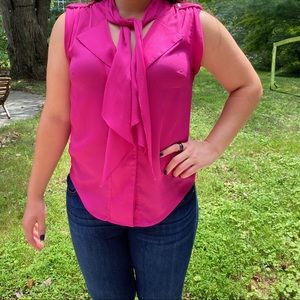 Pink Ann Taylor Blouse